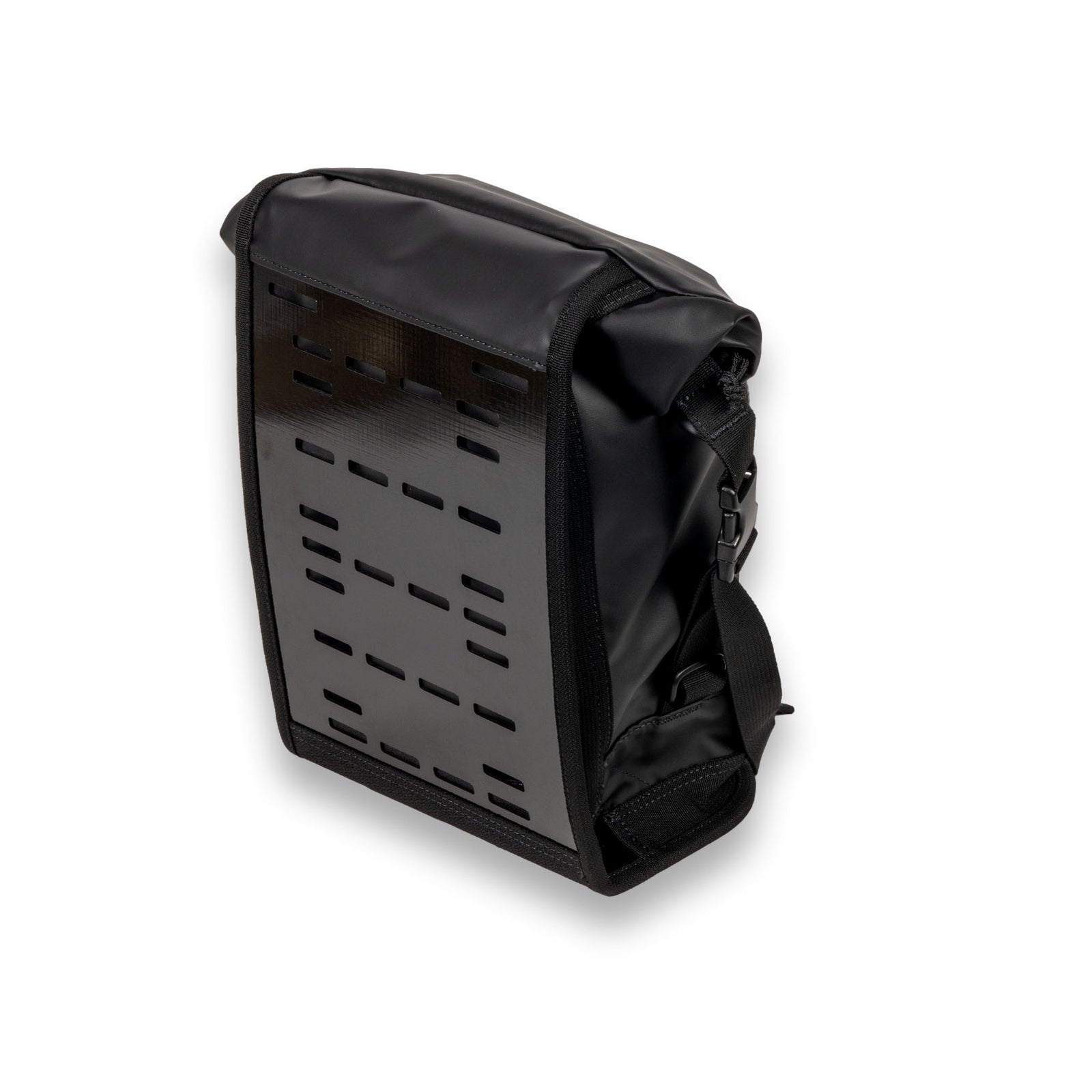 Compact gear bag with roll-top and MOLLE panel