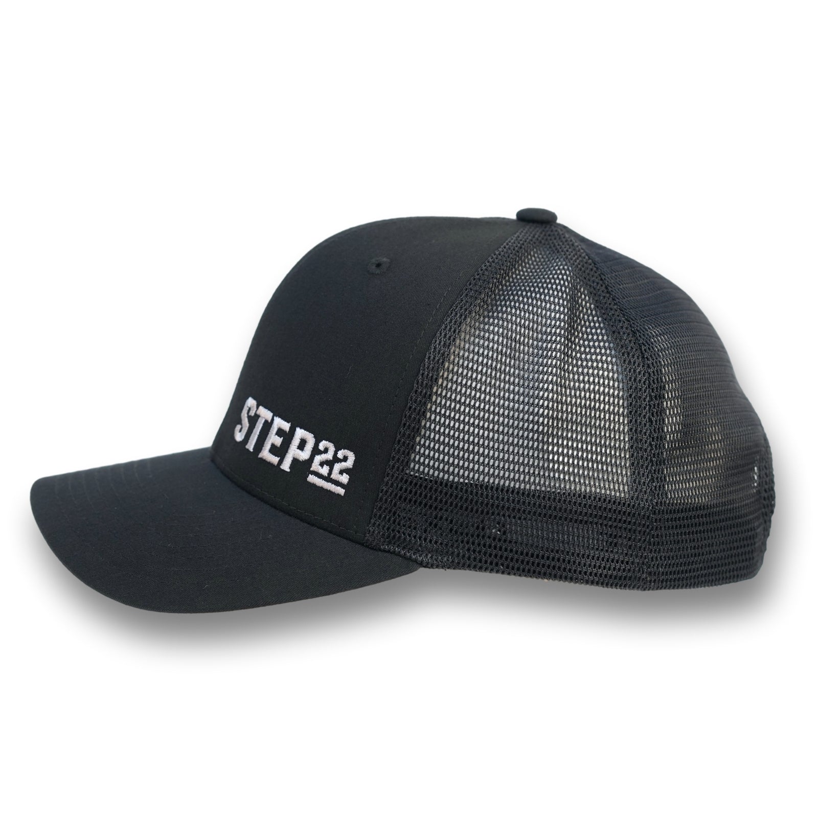 STEP 22 Gear Mesh Hat Flexfit 110 Black