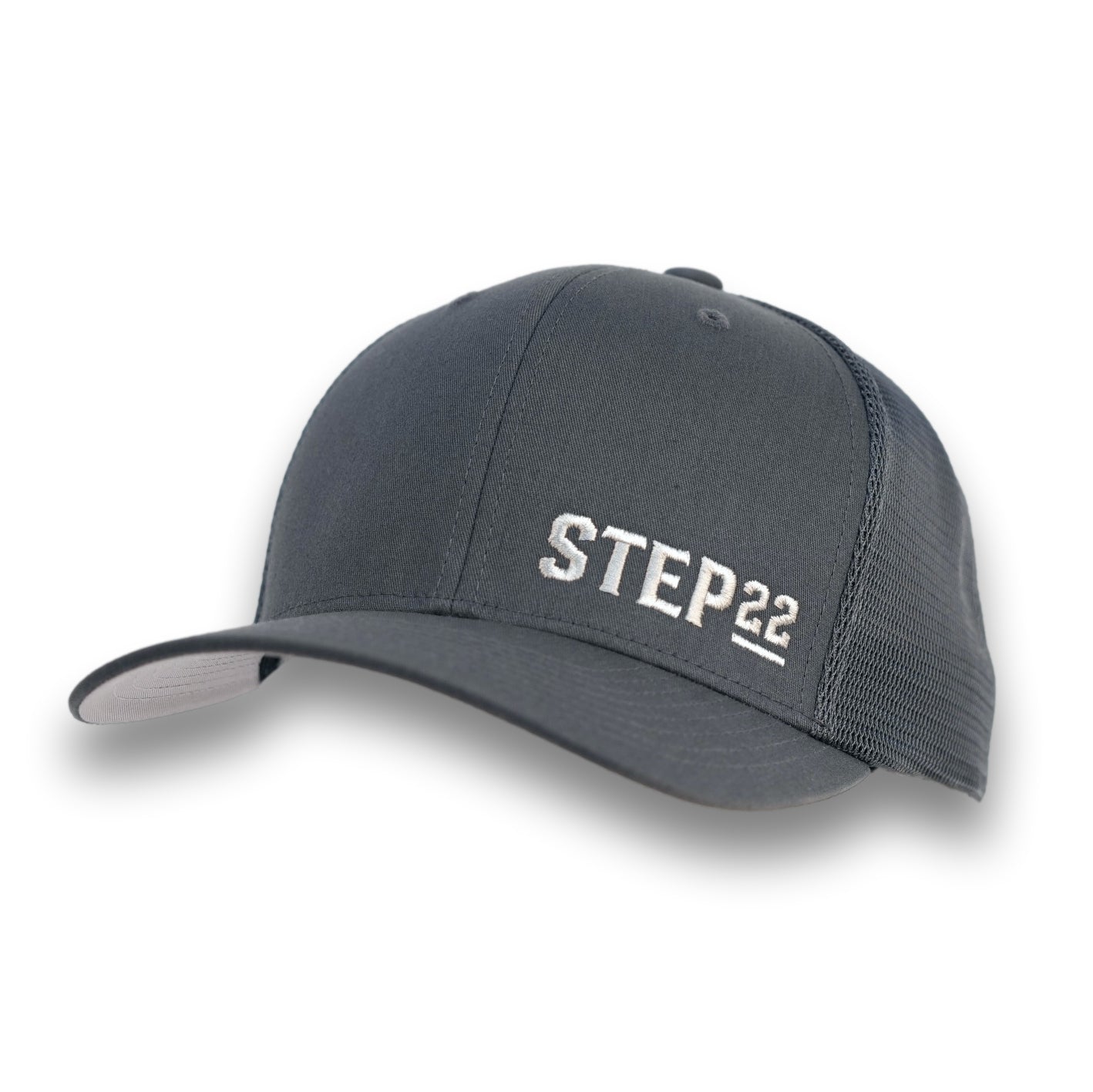 STEP 22 Gear Mesh Hat Flexfit 110 Charcoal