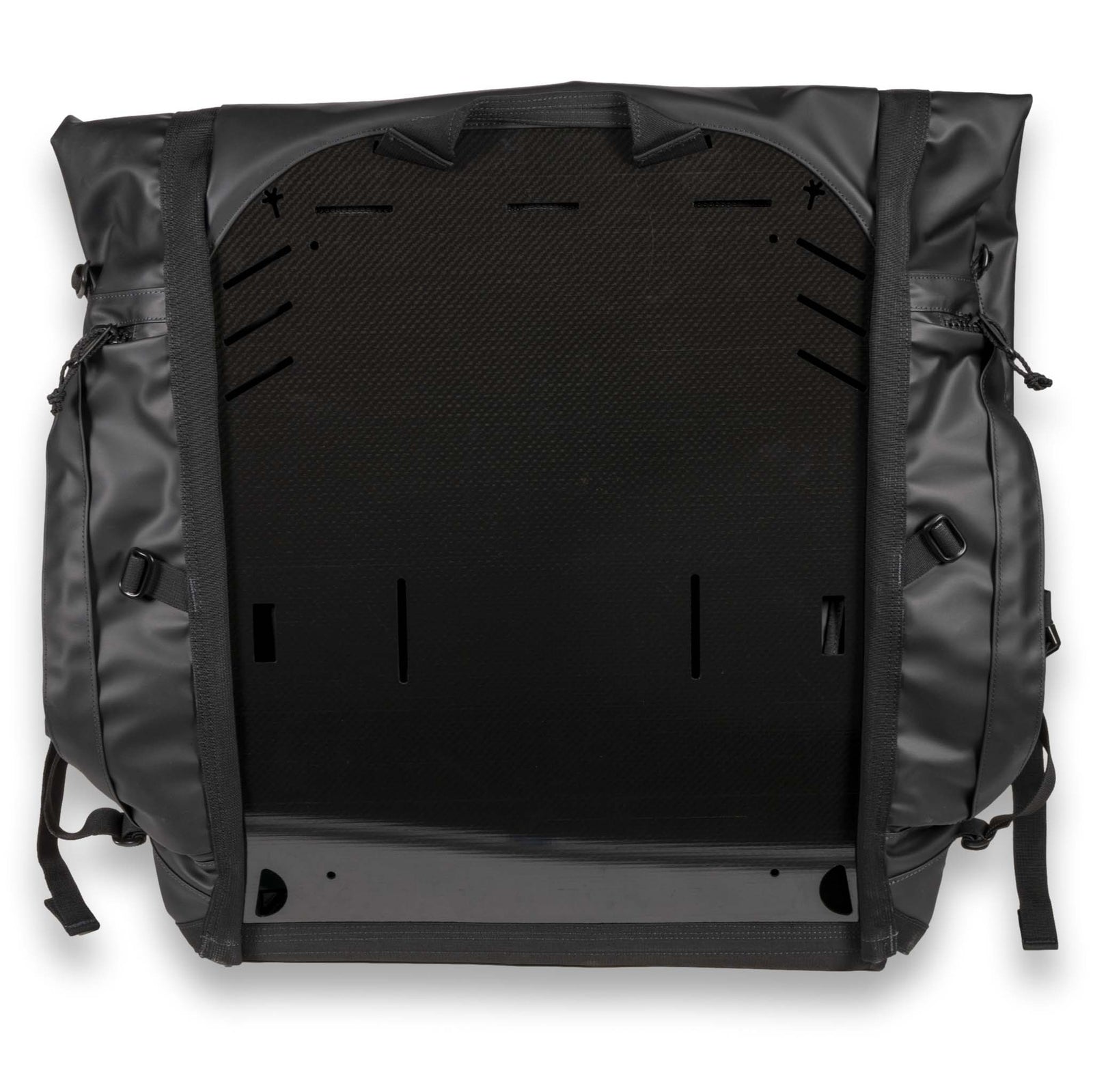 Rear view of Trash Panda Trail Pack mounting system