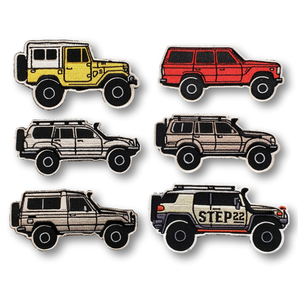 FJ 40 60 80 100 Series Land Cruiser Sackwear STEP 22 Gear Patch