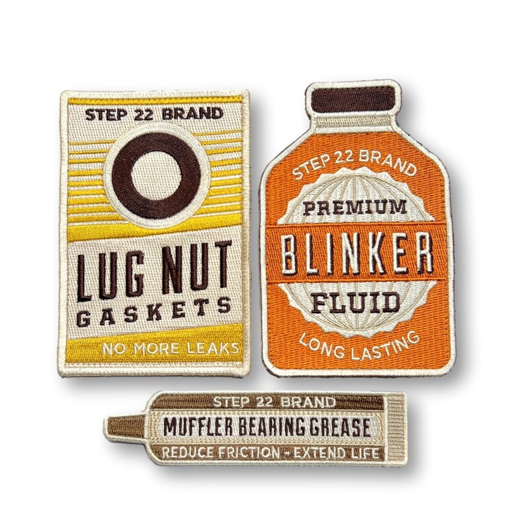 STEP 22 Gear Maintenance Series Patches