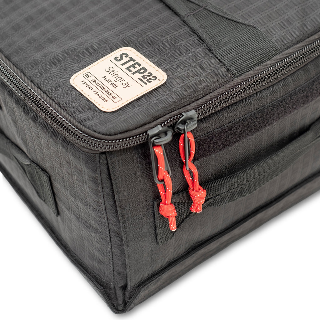 STEP 22 Gear Stingray Flat Box Collapsible Gear Storage Box Camp Kitchen Box