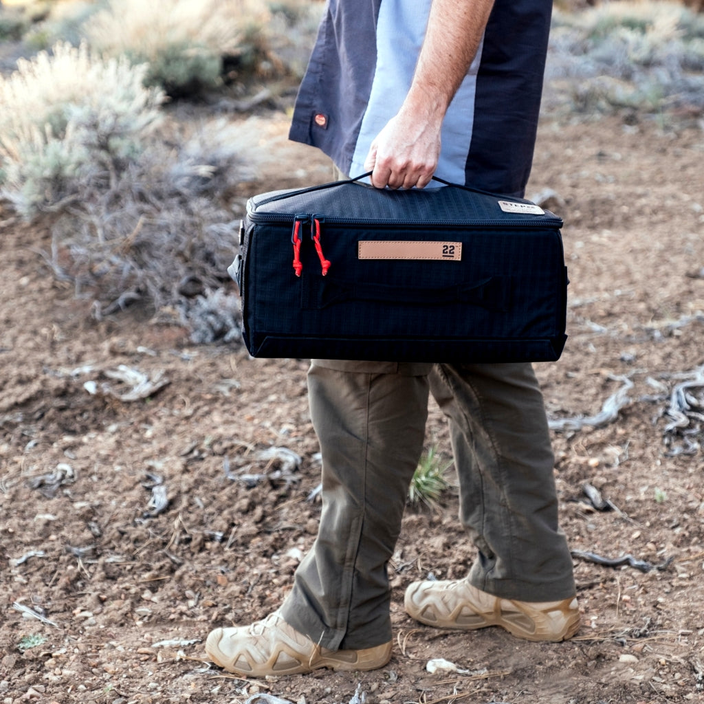 STEP 22 Gear Stingray Flat Box Collapsible Gear Storage Box Camp Kitchen Box