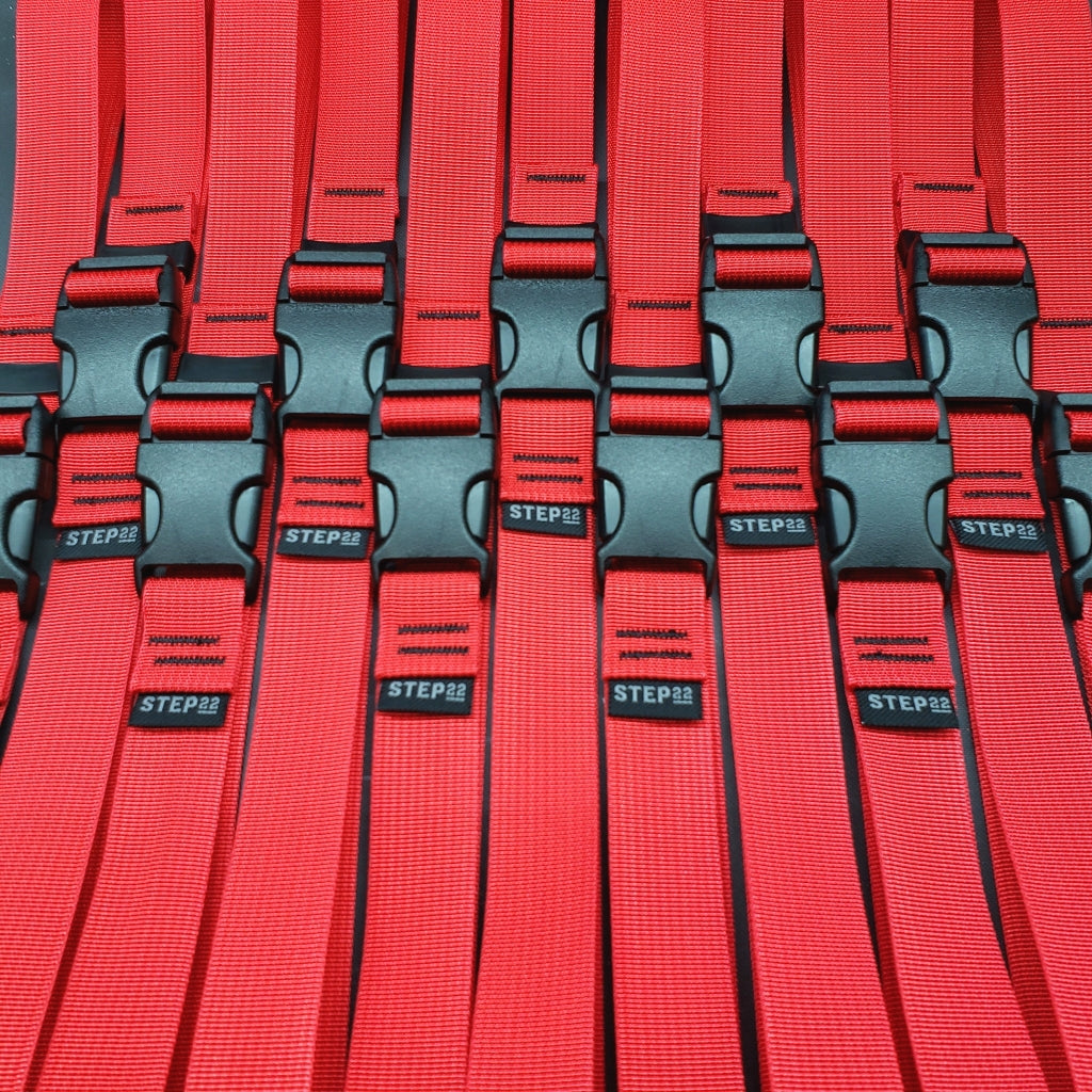 STEP 22 Gear Strap Wrap Gear Straps