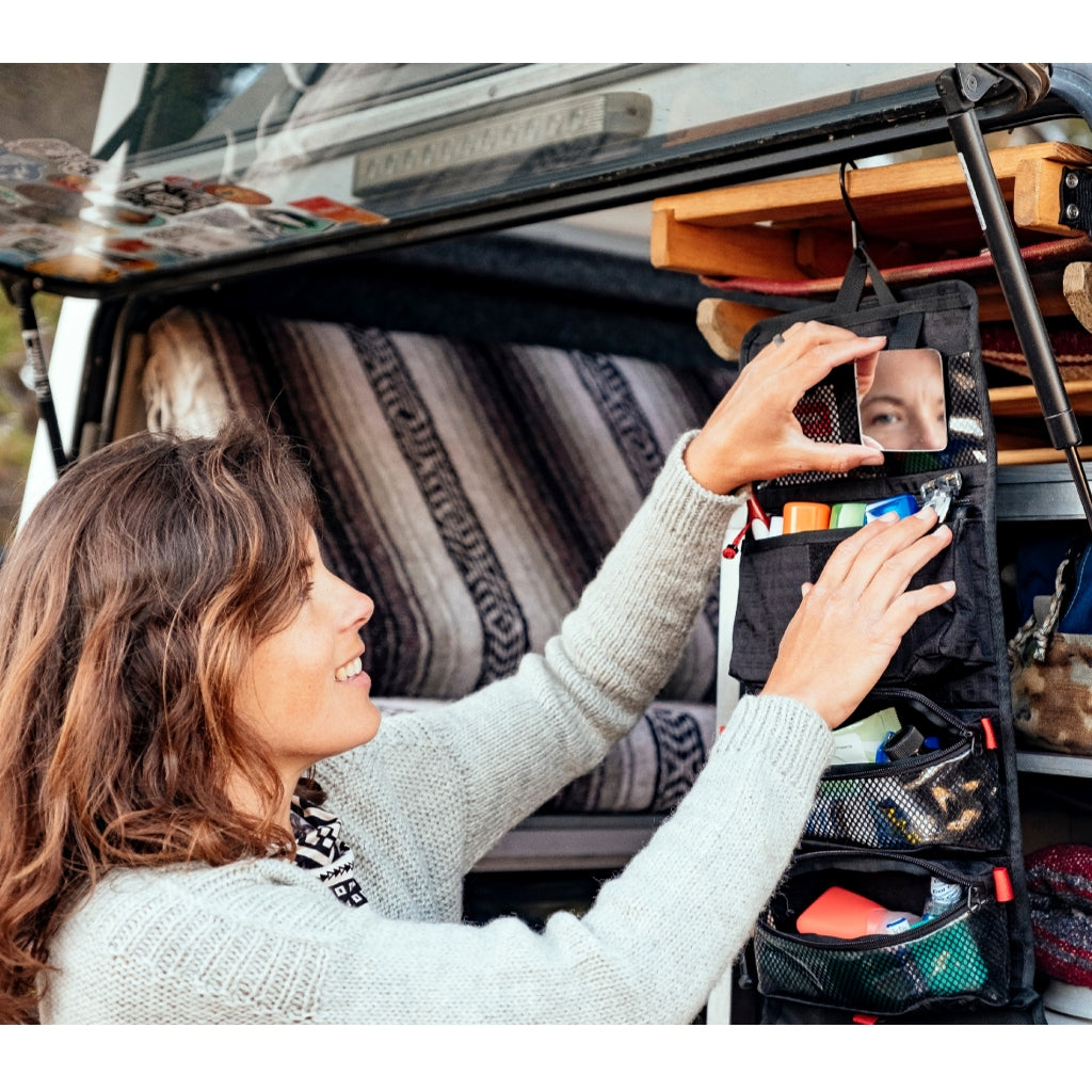 STEP 22 Gear Hedgehog Toiletry Roll Mens Toiletry Bag