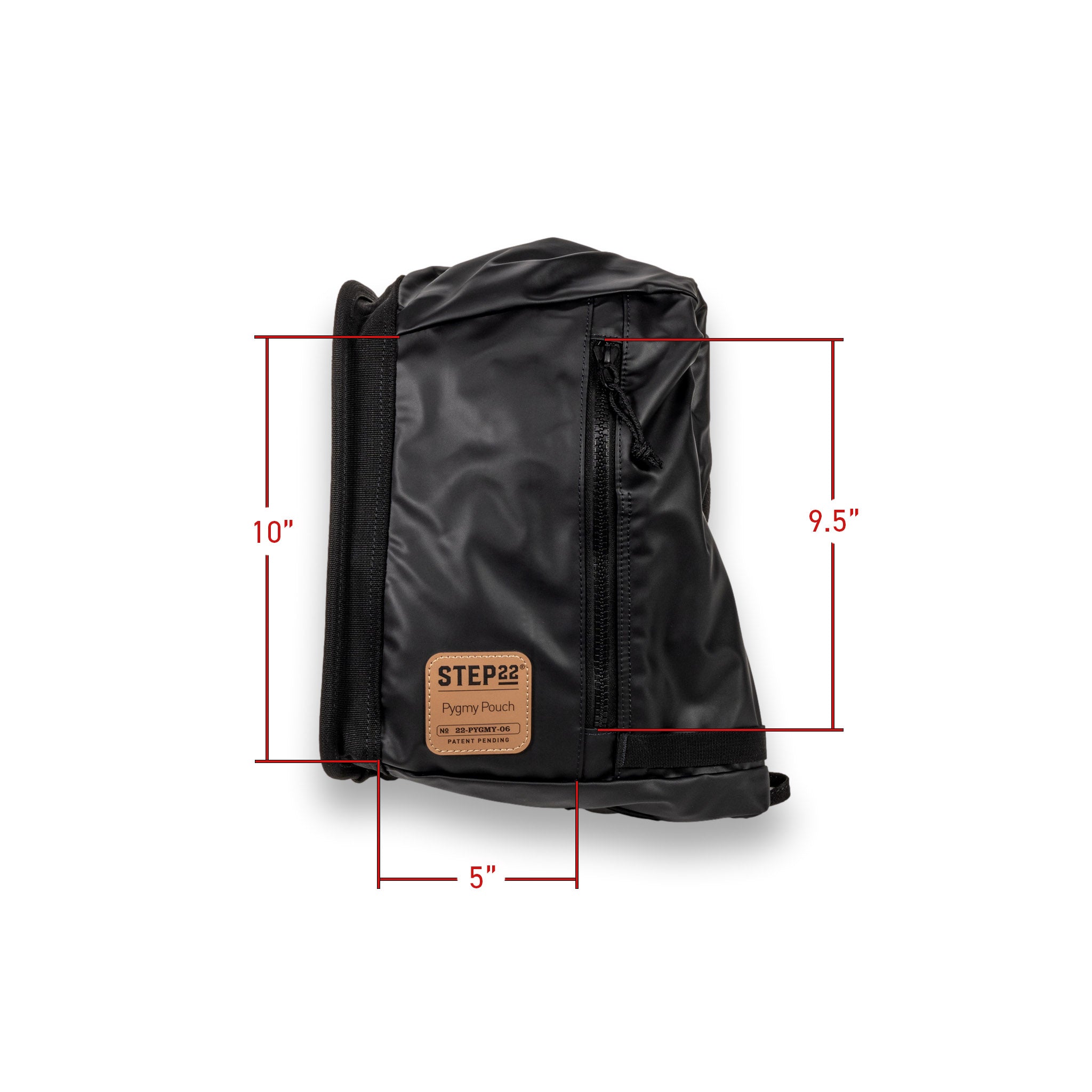 black patent leather organizer backpack Pygmy Pouch – Vertical Roll-Front MOLLE Storage Bag for Off-Road & Overland Gear