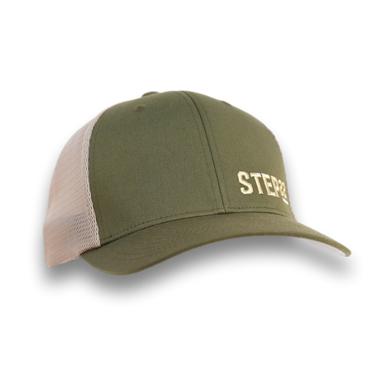 STEP 22 Gear Mesh Hat Flexfit 110MT Olive Khaki