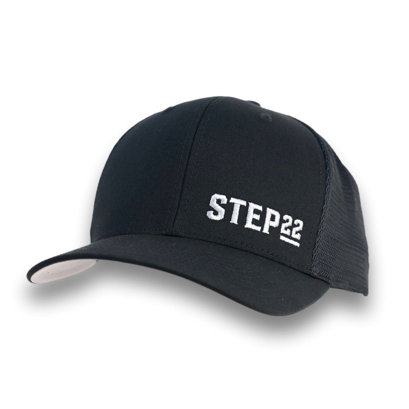 STEP 22 Gear Mesh Hat Flexfit 110 Black