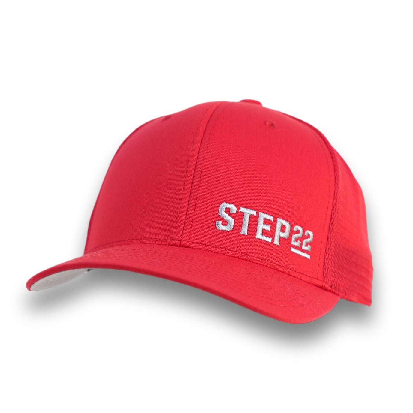 STEP 22 Gear Mesh Hat Flexfit 110 Red
