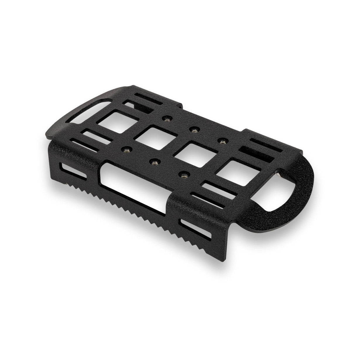 Tire Mounting Block with PEM inserts and MOLLE slots