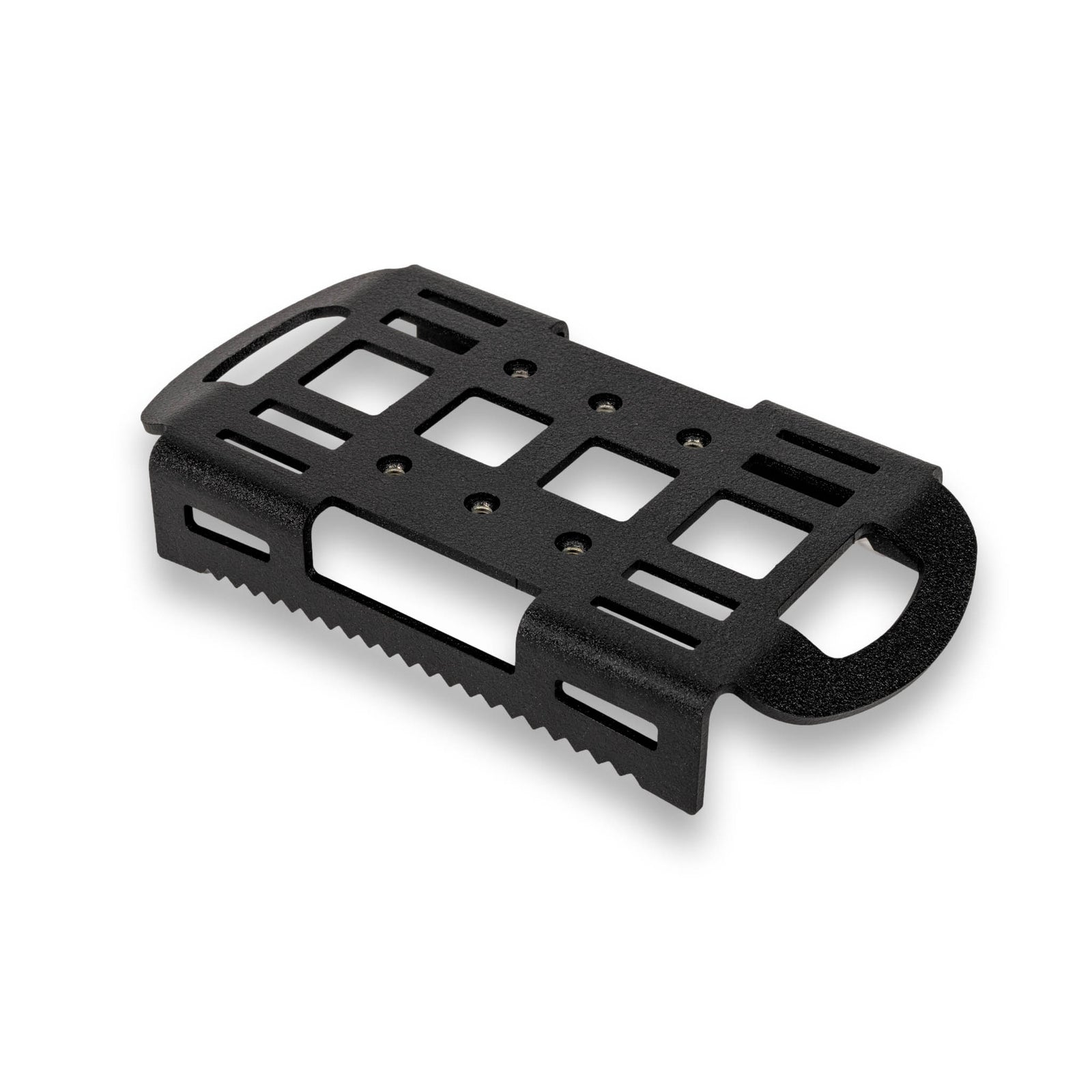Tire Mounting Block with PEM inserts and MOLLE slots