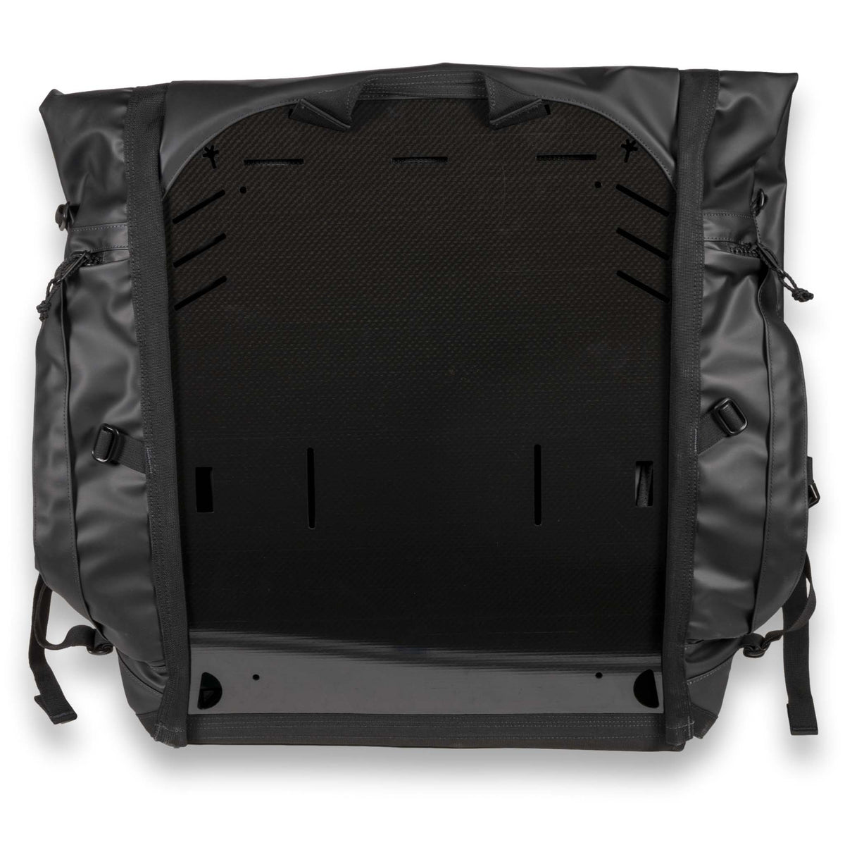 Rear view of Trash Panda Trail Pack mounting system