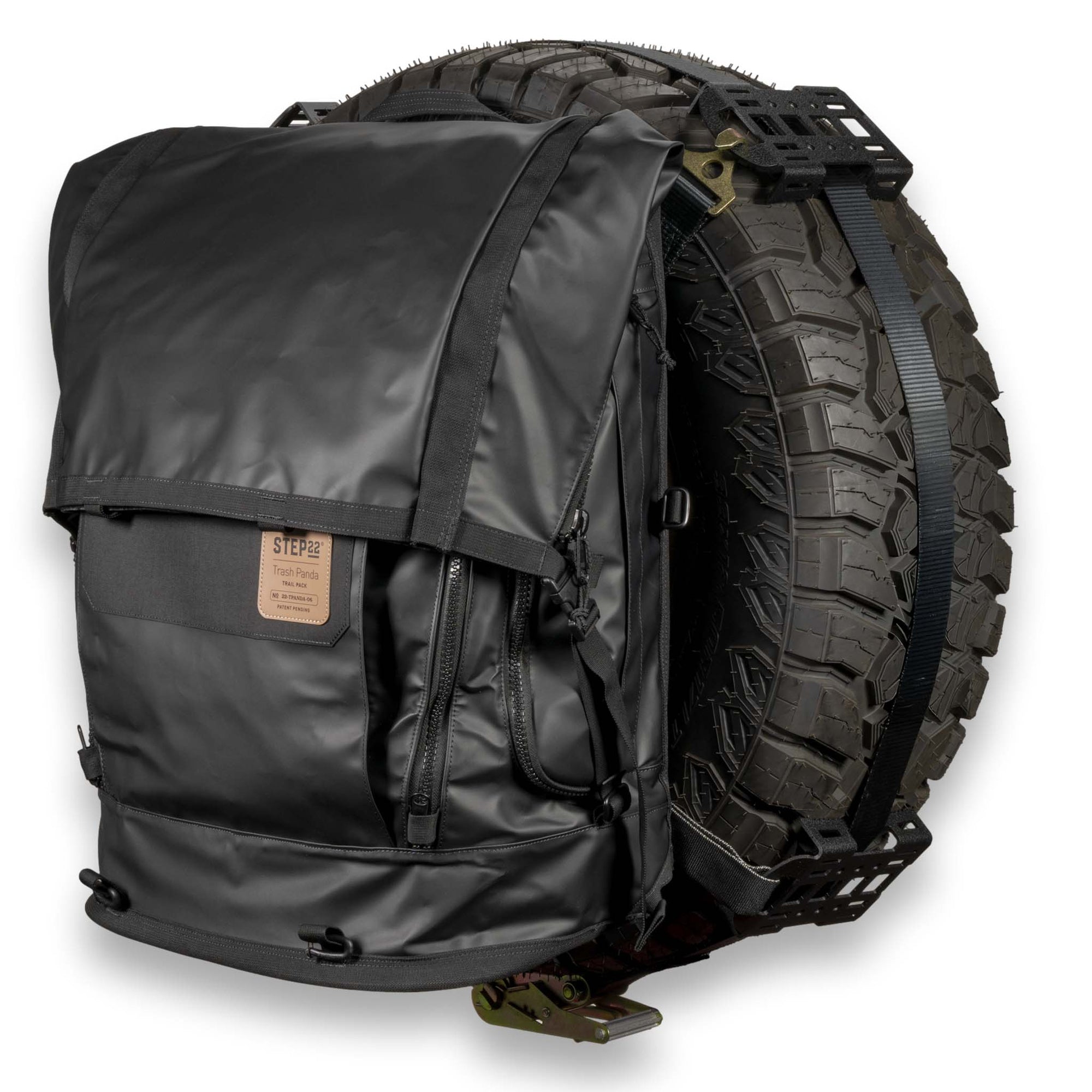 Trash Panda Trail Pack – Spare Tire Storage for Off-Road Gear