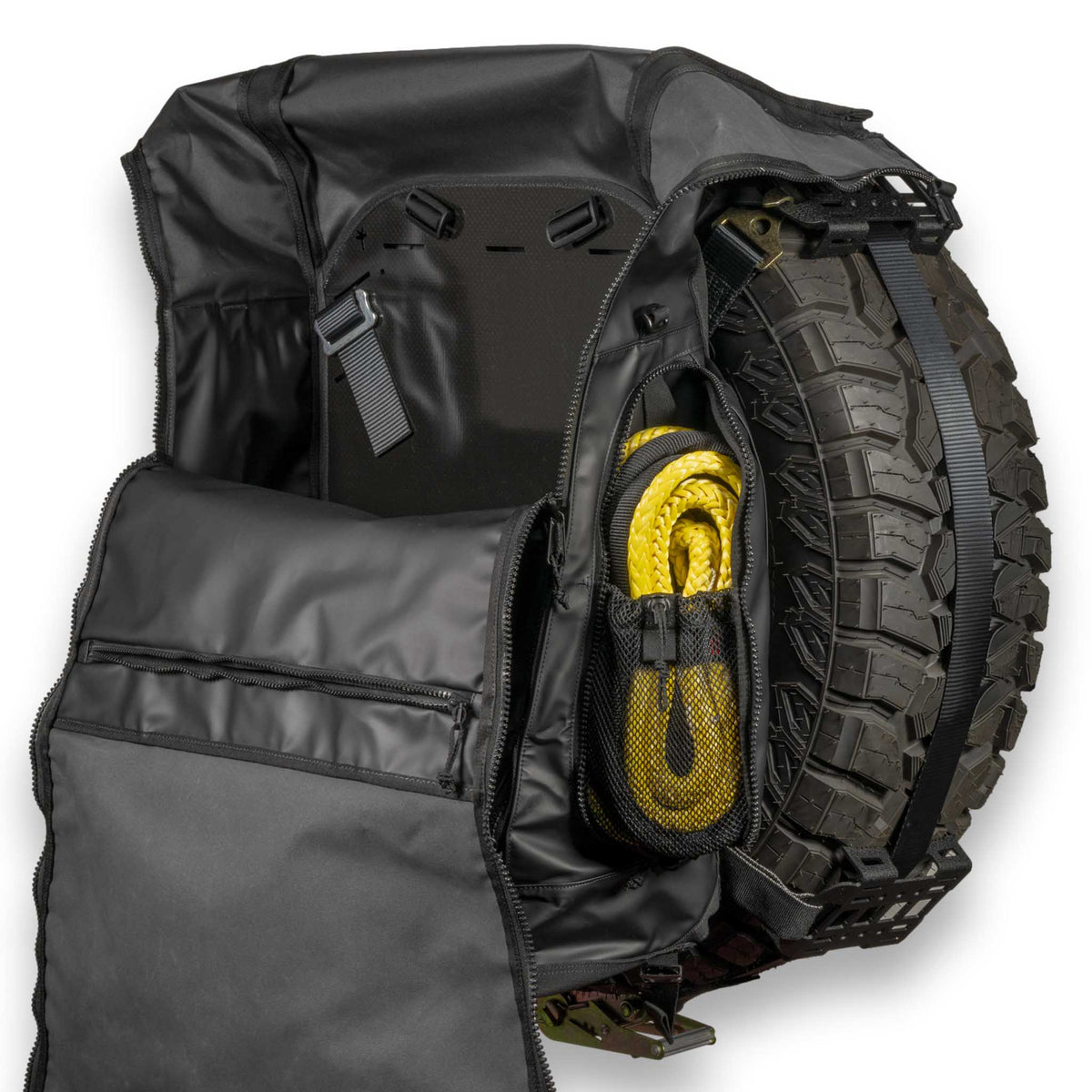 Trash Panda Trail Pack loaded with recovery gear