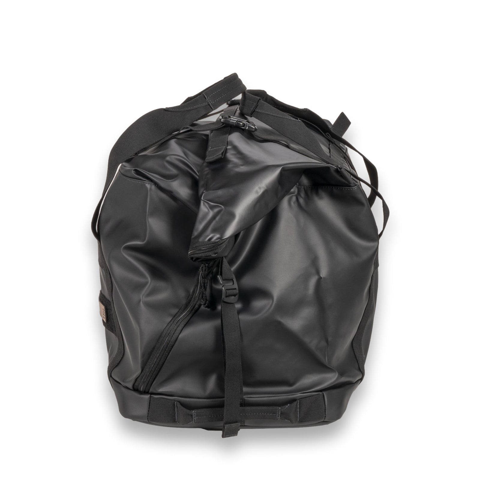 STEP 22 White Rhino XL gear bag side view with roll-top closure