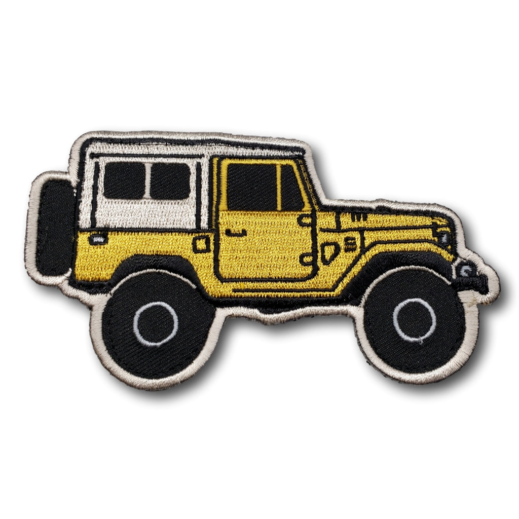 FJ 40 Series Land Cruiser Sackwear STEP 22 Gear Patch