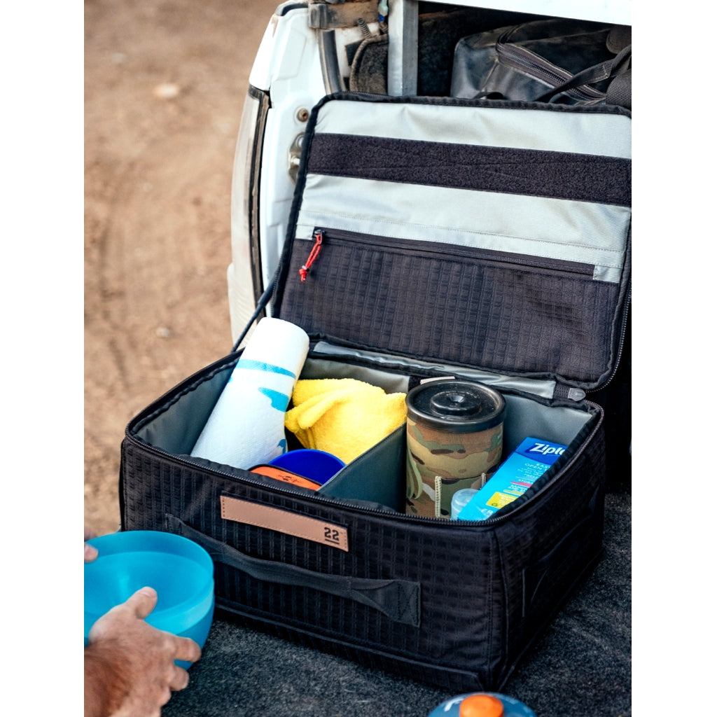 STEP 22 Gear Stingray Flat Box Collapsible Gear Storage Box Camp Kitchen Box