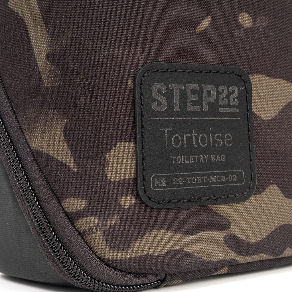 STEP 22 Gear Tortoise Toiletry Bag Overland Dopp Kit