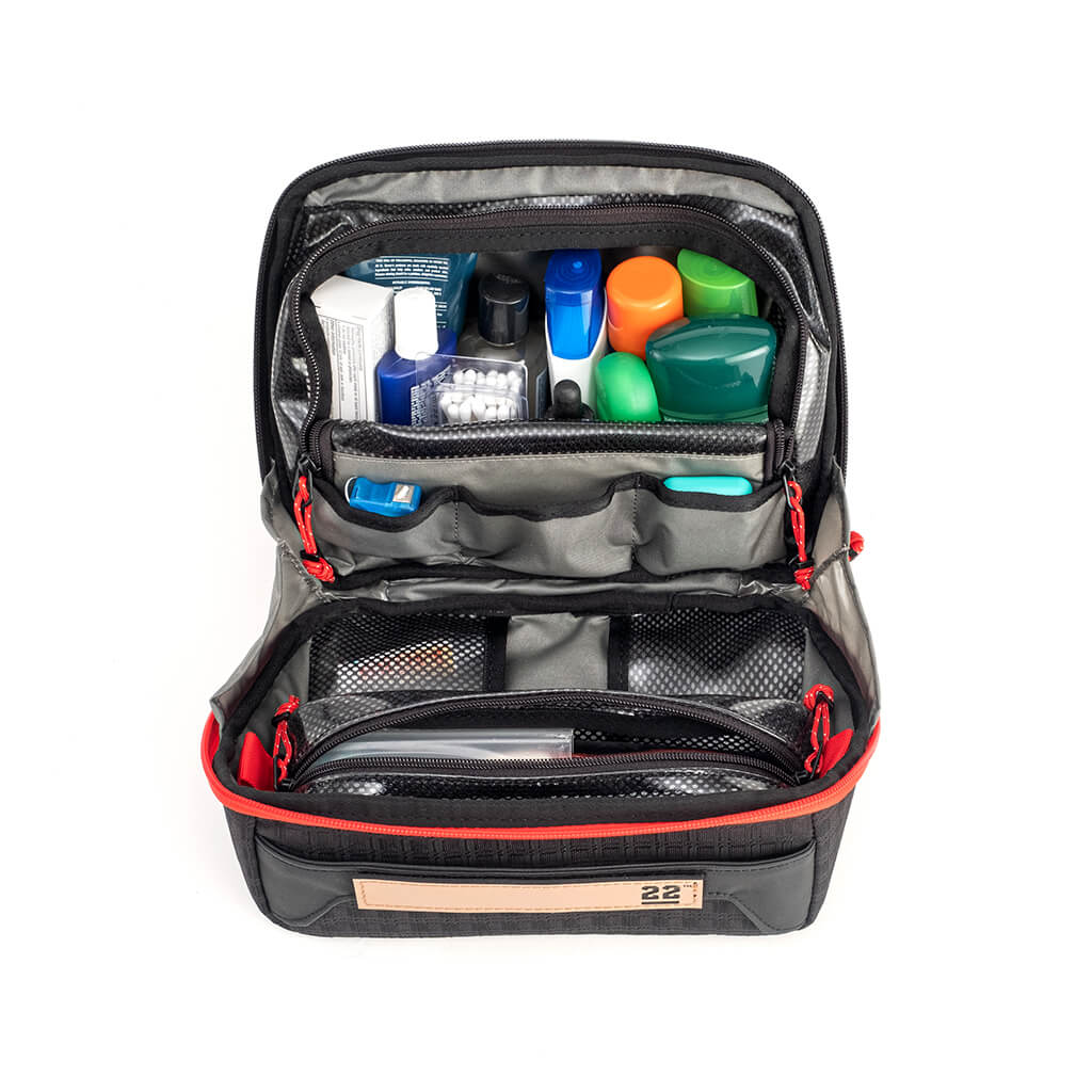 STEP 22 Gear Tortoise Toiletry Bag Overland Dopp Kit