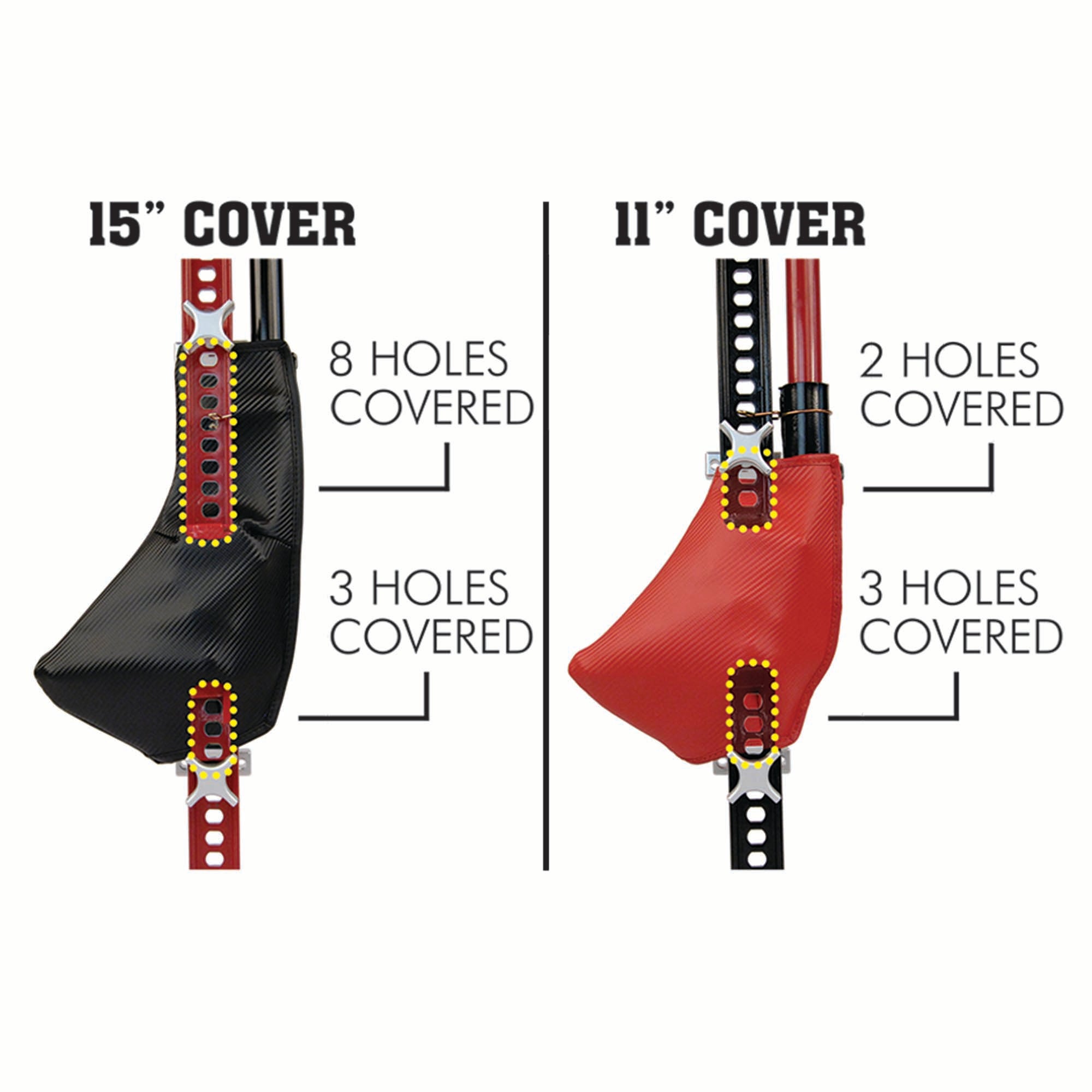 STEP 22 Gear Hi Lift Jack Covers Size Spacing