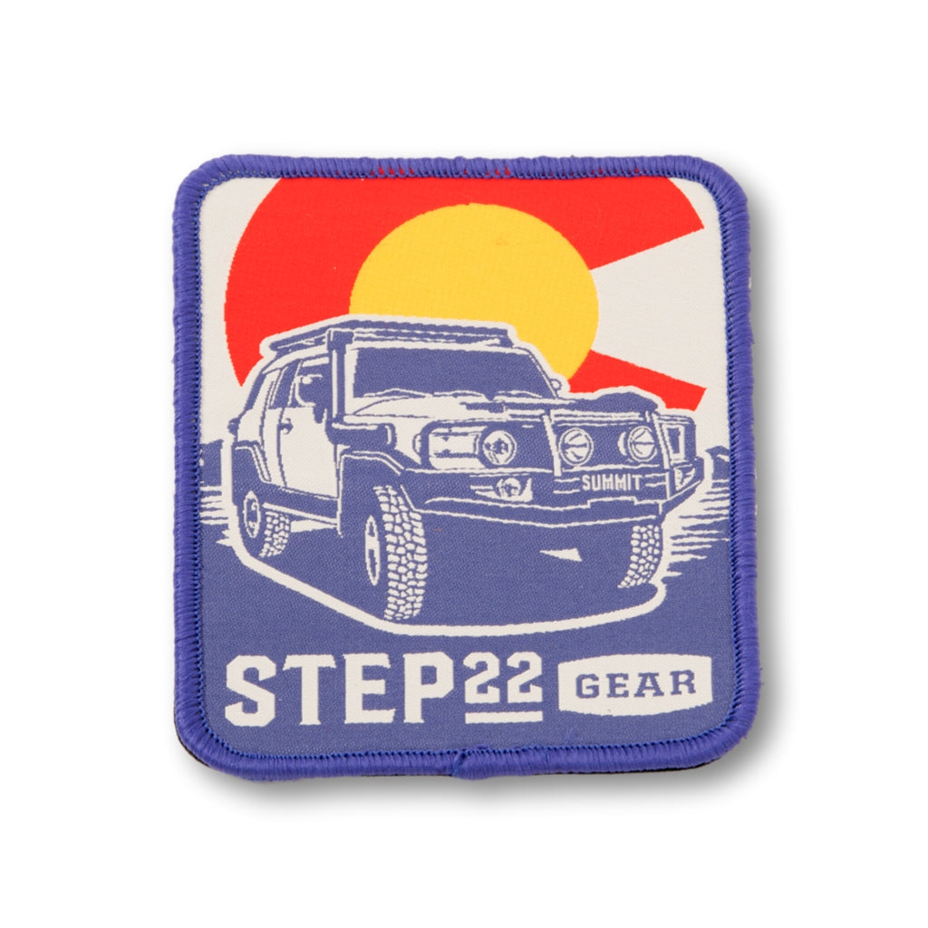 STEP 22 FJ Summit Series Patch Set | FJ Cruiser - STEP 22 Gear STEP 22 FJ Summit Series Patch Set | FJ Cruiser - STEP 22 Gear