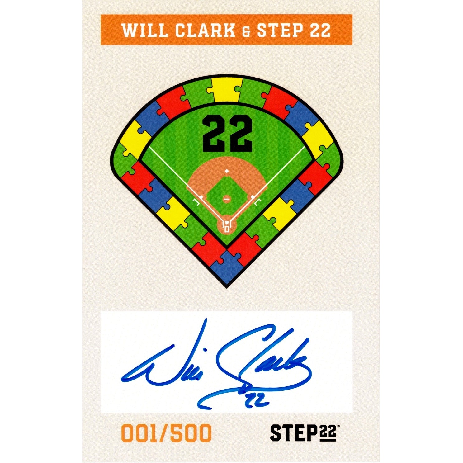 Autism Awareness x Will Clark Ltd Patch